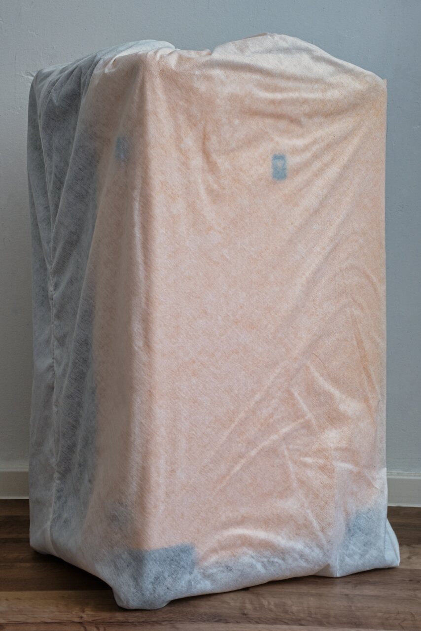 Voyageur Check In Schutzhülle In weiße Schutzhülle eingepackt